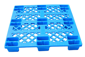 Nine Corners Grid Plastic Pallet