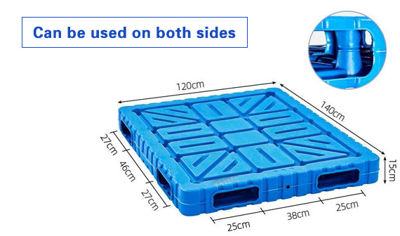 Double-sided plastic tray can be used on both sides