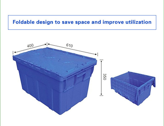 Foldable design to save space and improve utilization